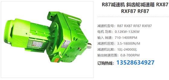 R87减速电机