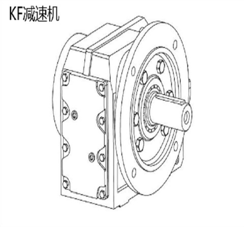 减速机KF77 KF77AD带轴输出的减速器