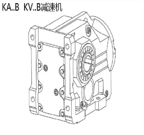 KA77减速机 KV77 KVZ77 KA77/T立式中空轴减速器