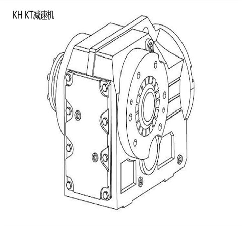 KAF167减速机 KVF167  KH167B直角高精度减速机