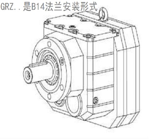 RF17减速机 减速器RF17 RZ17斜齿轮硬齿面减速电机