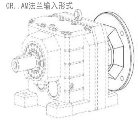 R27F减速机 R27AM RM27同轴式斜齿轮减速电机