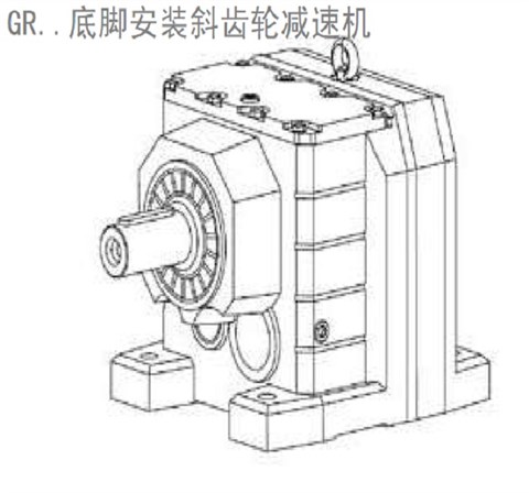 减速机R107 R107AD R107AM同轴R系列减速机