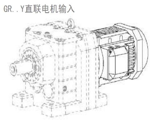 R147 R147AD R147AM斜齿轮R减速电机