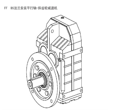 FF107减速机 FF107AM FF107AD FF系列减速箱