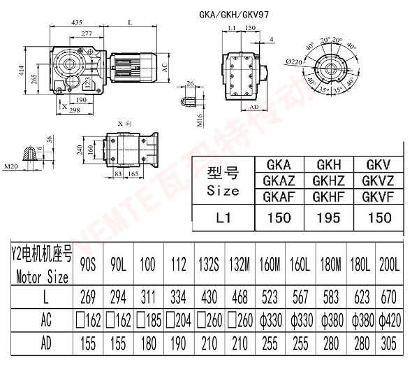 KA KH KV97减速机